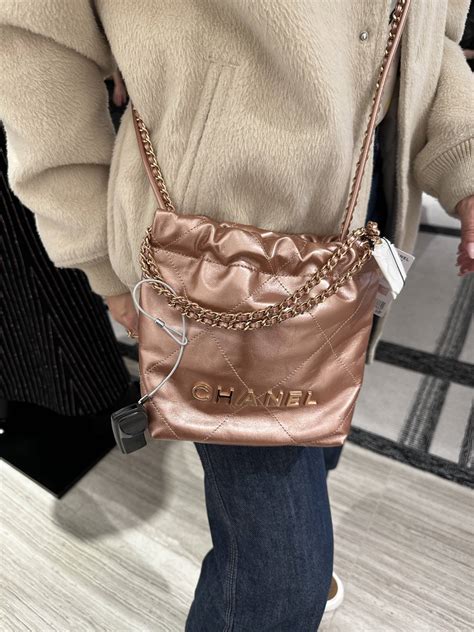 pink small chanel bag|chanel 22 small size.